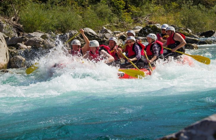 Rafting na Soči|Hydrospeed na Soči|Jadralno padalstvo v tandemu||